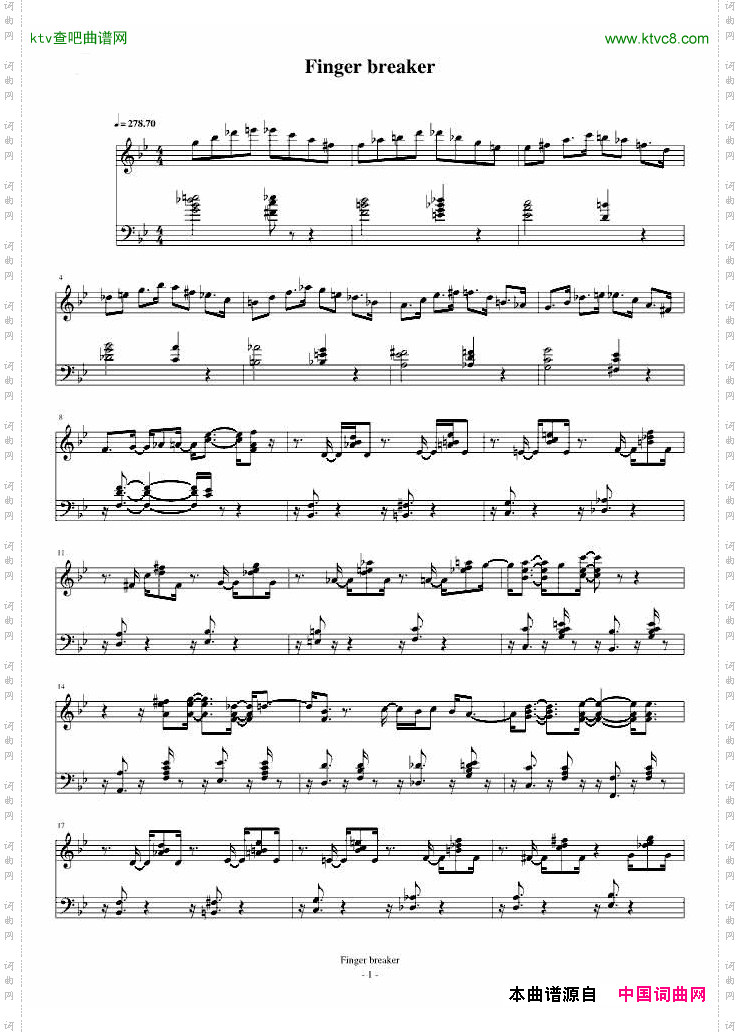 Thefingerbreaker原版