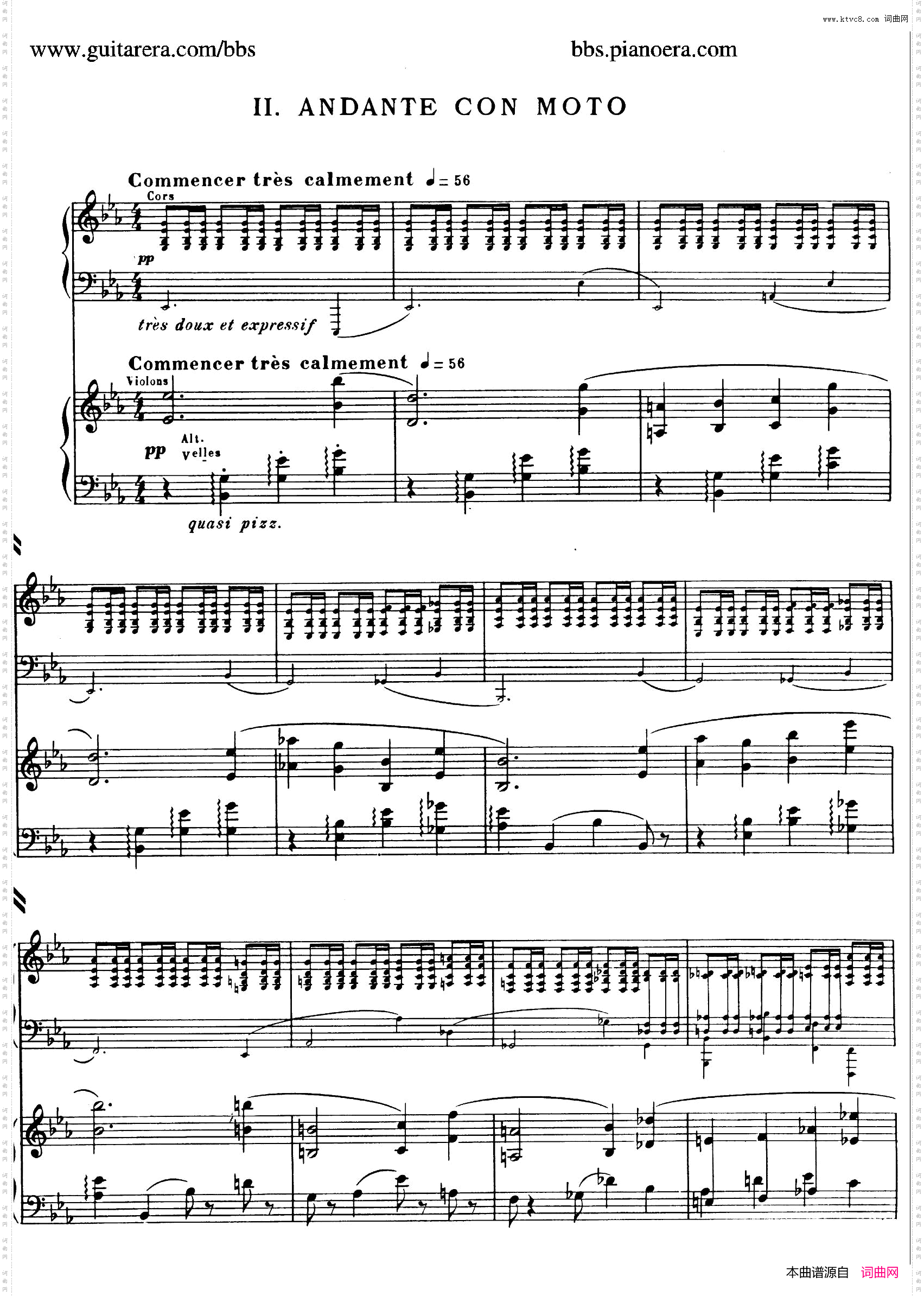 PianoConcertoinc-sharpMinor升c小调钢琴协奏曲·第二乐章_Piano Concerto in c-sharp Minor升c小调钢琴协奏曲·第二乐章