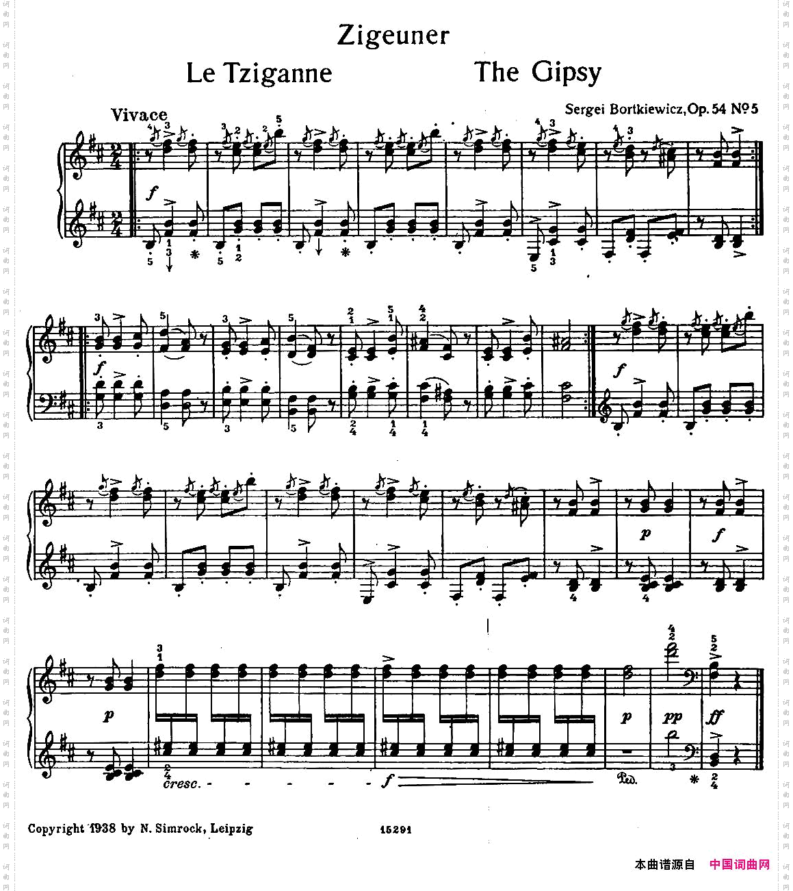 EasyPiecesOp.545_9首简易小品“玩偶” 9