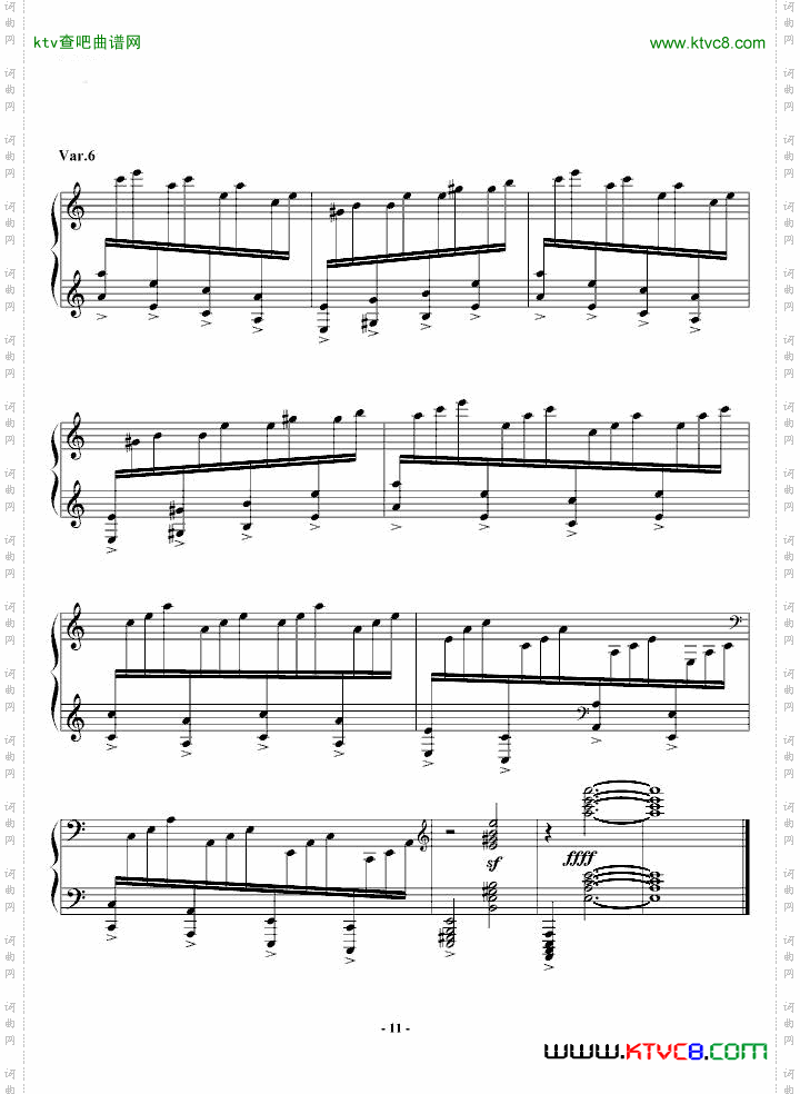 马克西姆《帕格尼尼飞絮曲》标准版