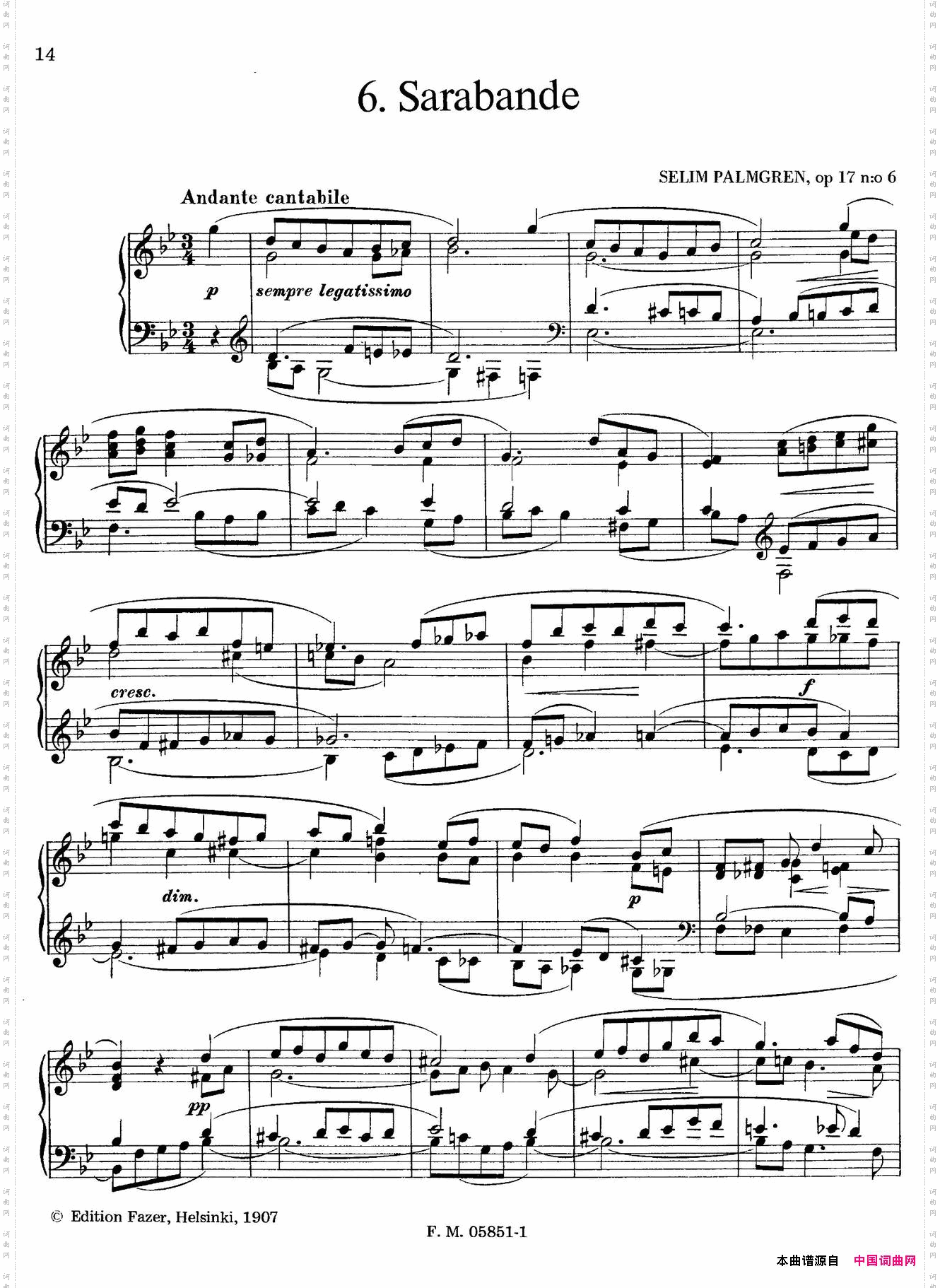 24PreludesOp.1724首前奏曲·6_24 Preludes Op.1724首前奏曲·6