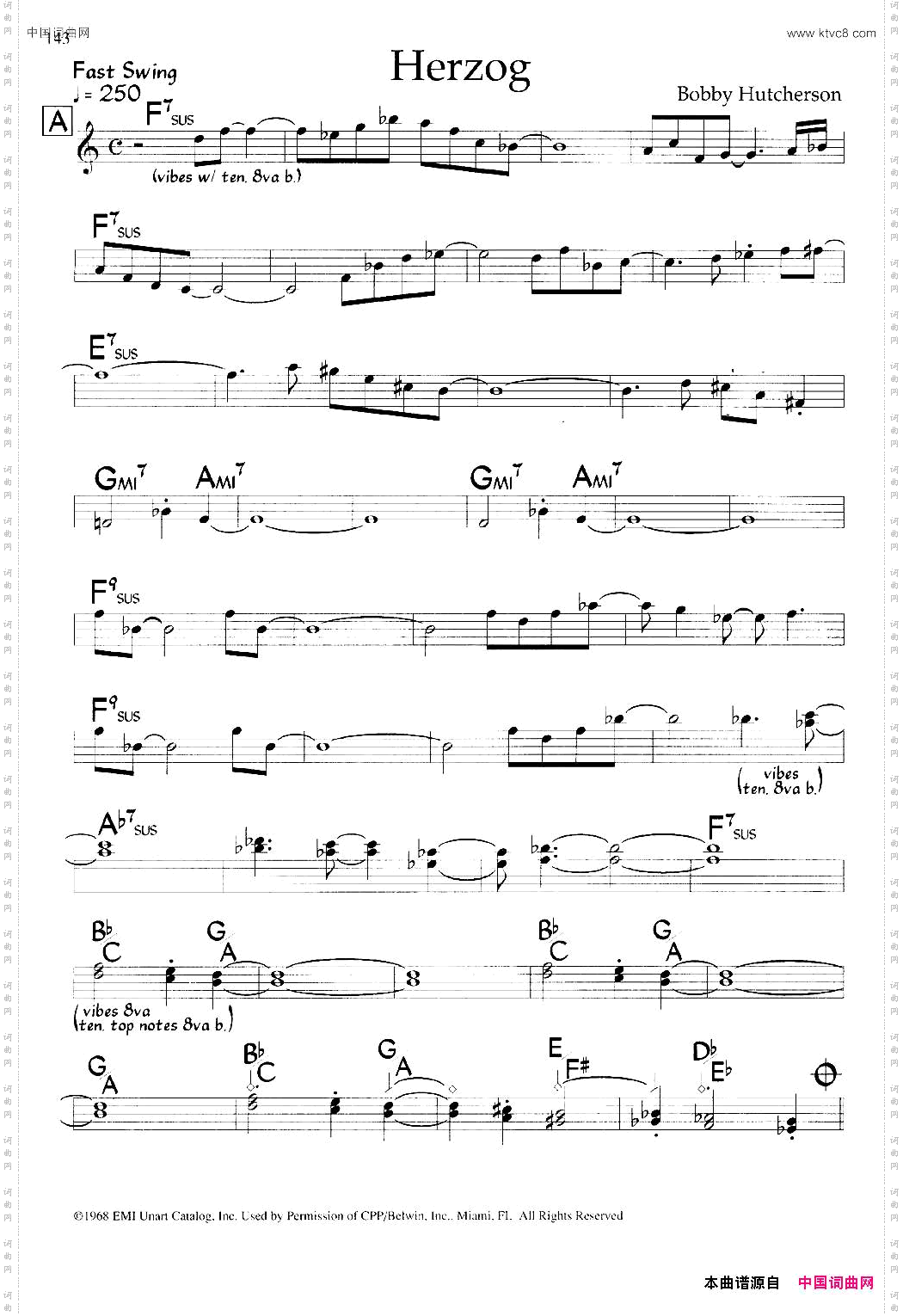 Herzog爵士钢琴曲