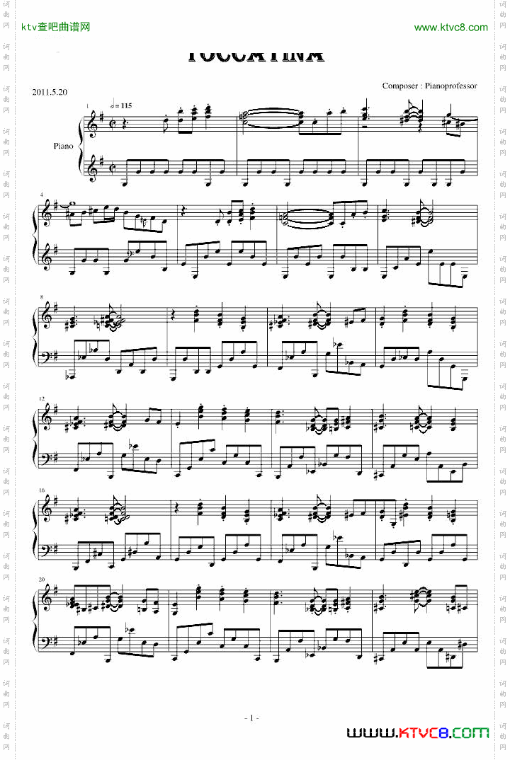 ToccatinainGMajor