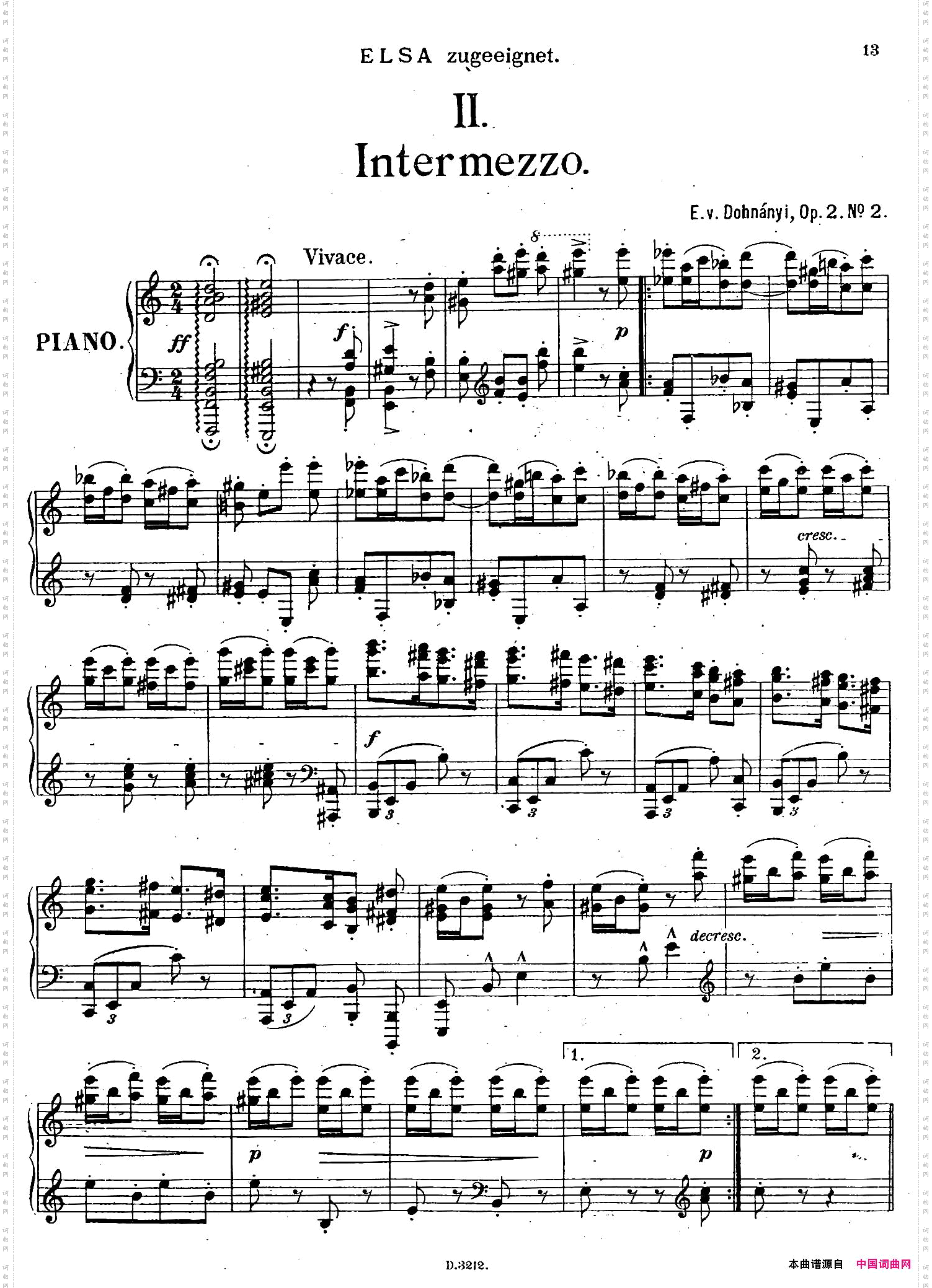 FourPieces4首小品Op.2Ⅱ_Four Pieces 4首小品 Op.2Ⅱ