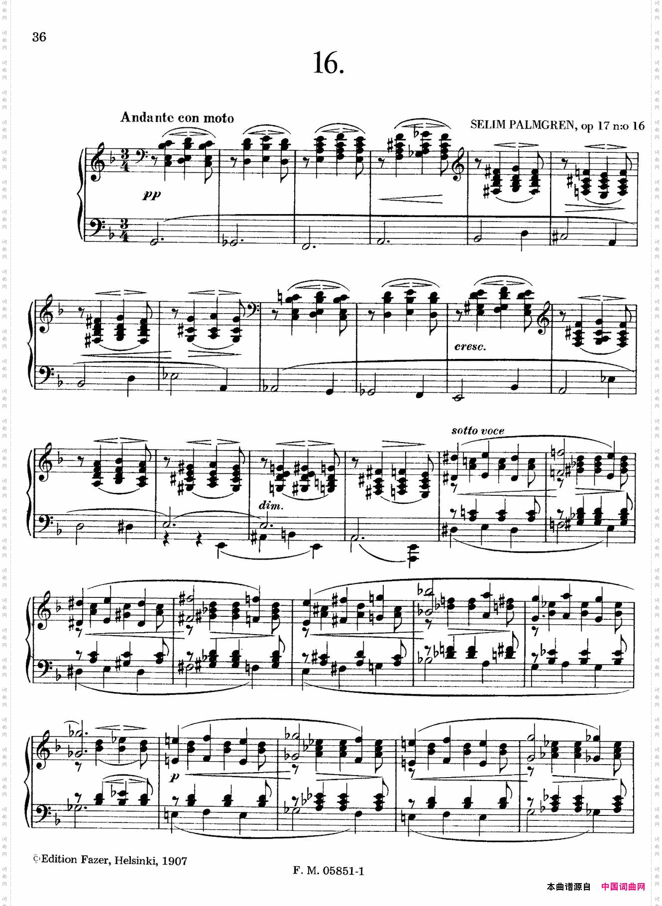 24PreludesOp.1724首前奏曲·16_24 Preludes Op.1724首前奏曲·16