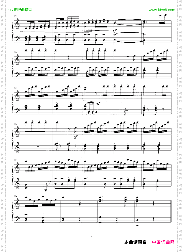 C大调小奏鸣曲第三乐章NO.1