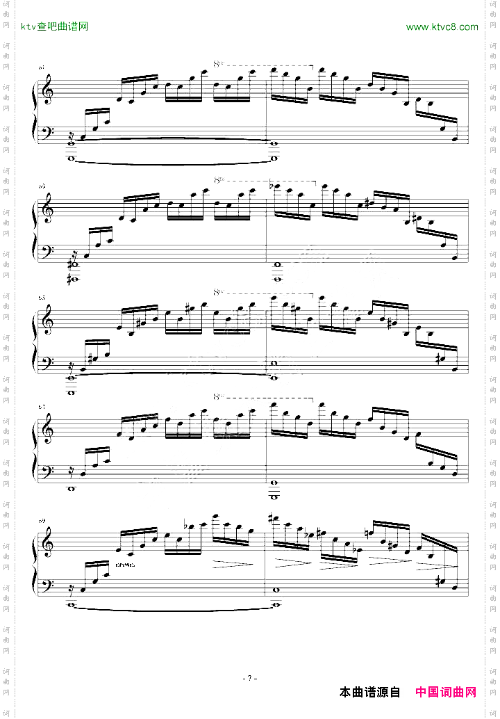 肖邦练习曲-EtudeOP.10No.1