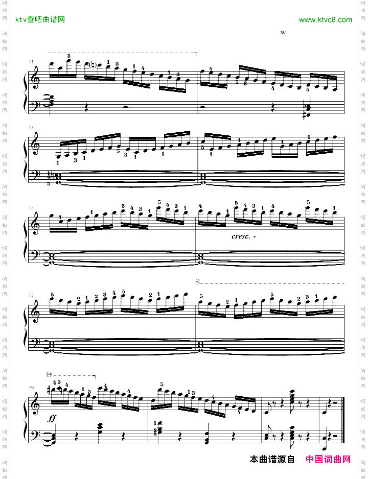 练习曲1.4