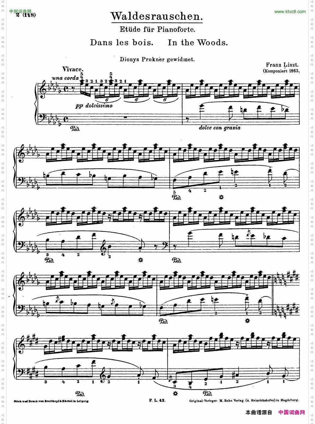 李斯特音乐会练习曲S1452S145侏儒舞Gnomenreigen_李斯特音乐会练习曲 S1452 S145 侏儒舞 Gnomenreigen