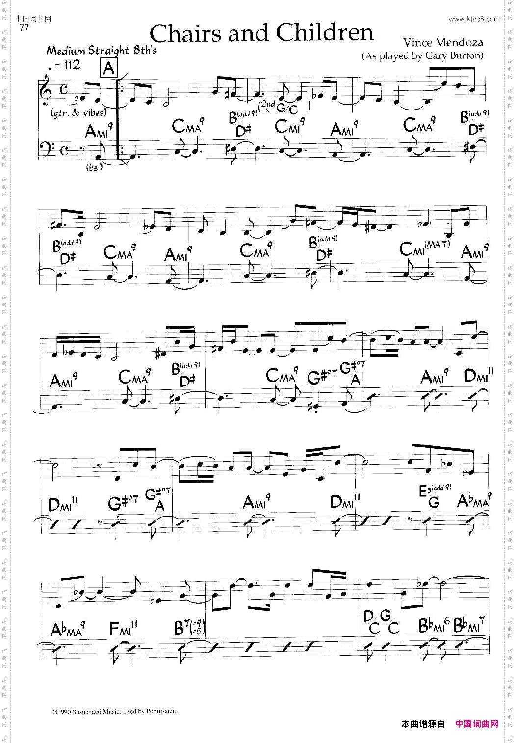 ChairsandChildren爵士钢琴曲_Chairs and Children爵士钢琴曲