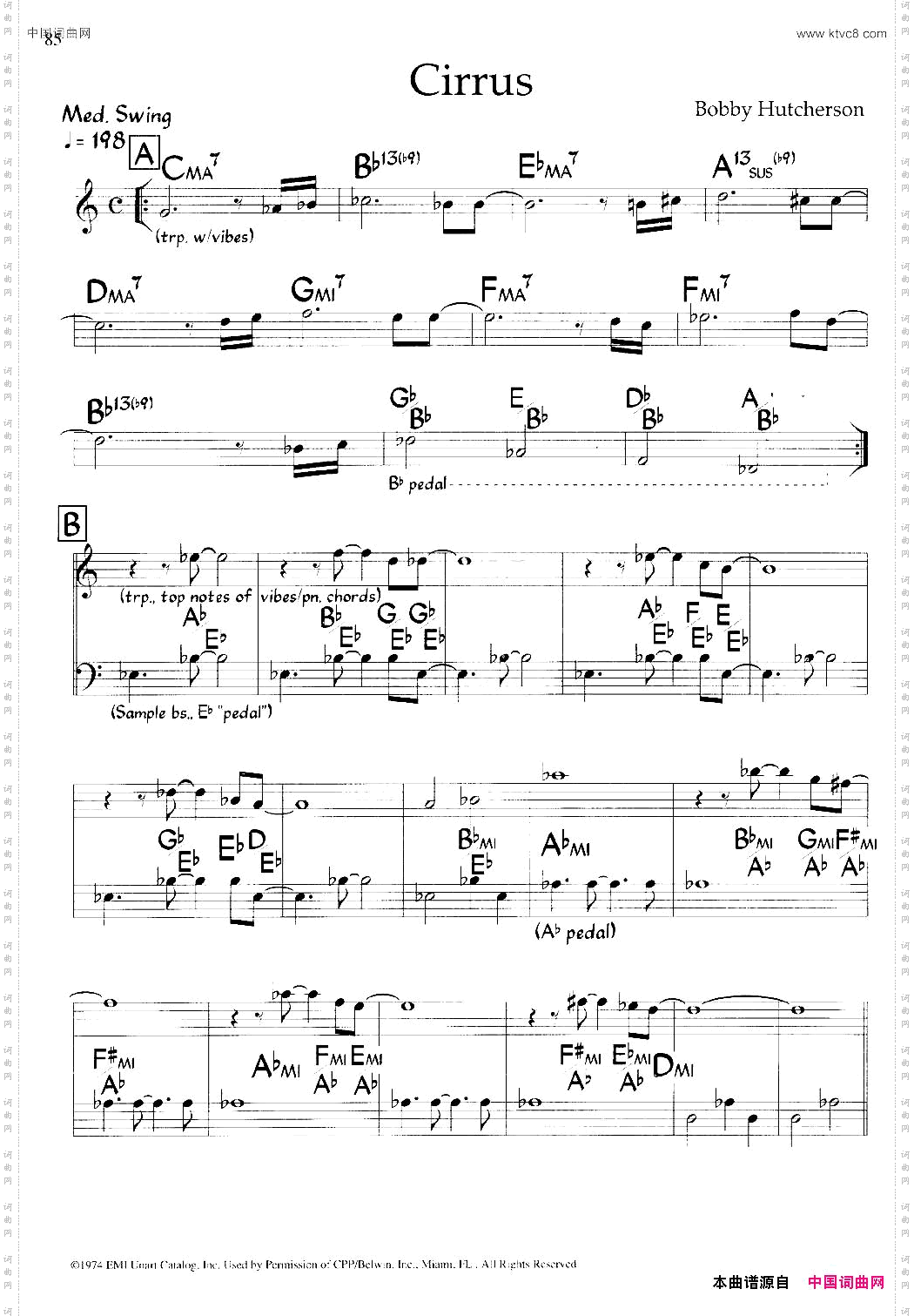 Cirrus爵士钢琴曲