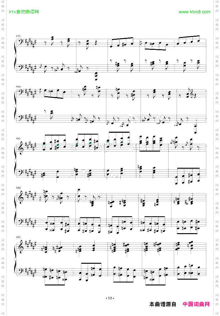 匈牙利狂想曲第二号【霍洛维茨版】