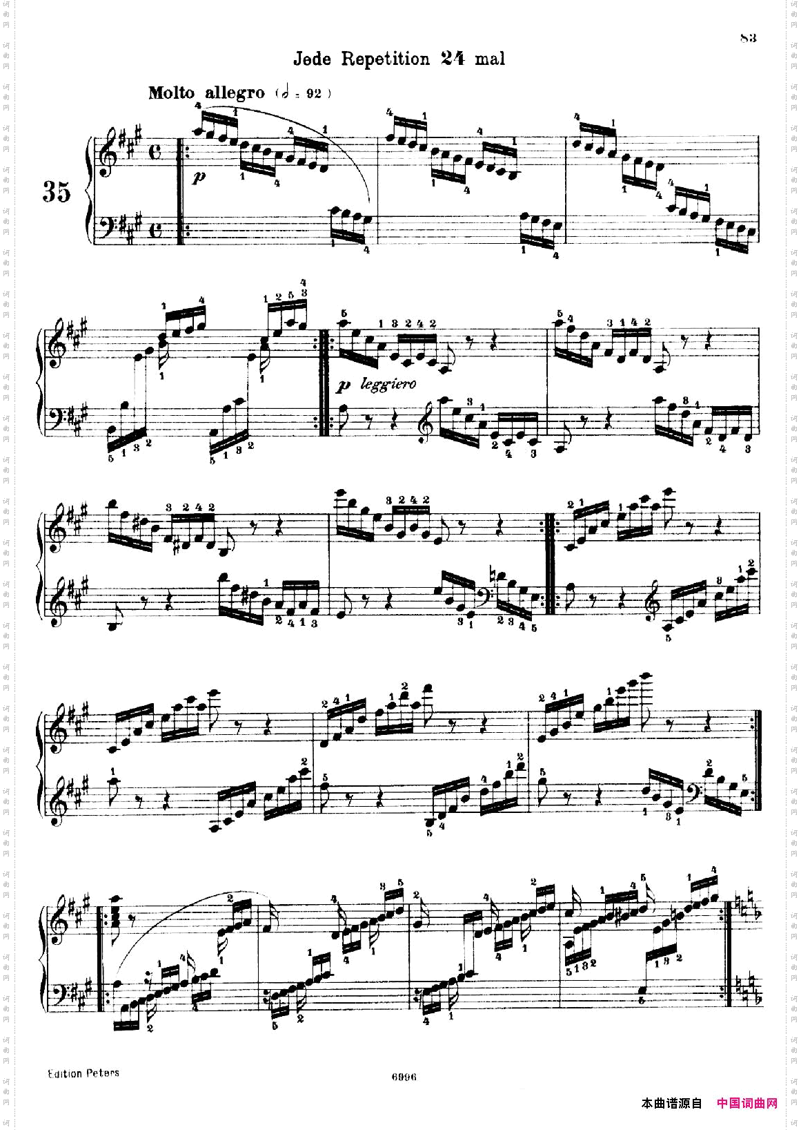 SchooloftheVirtuosoOp·36560首钢琴高级练习曲·35_School of the Virtuoso Op·36560首钢琴高级练习曲·35