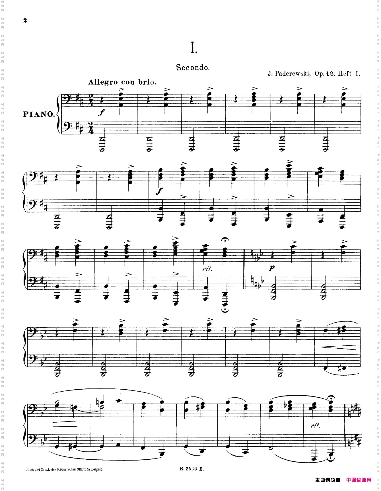 TatraAlbumOp.12塔特拉组曲·Ⅰ·四手联弹_Tatra Album Op.12塔特拉组曲·Ⅰ·四手联弹