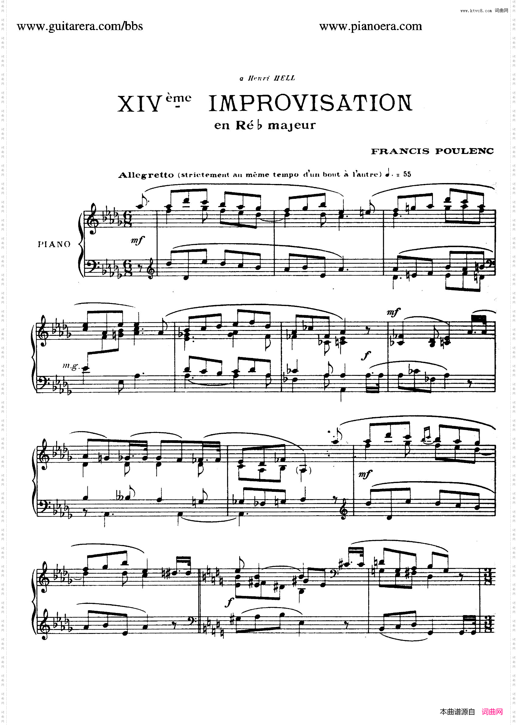 15Improvisations15首即兴曲·XIV_15 Improvisations15首即兴曲·XIV