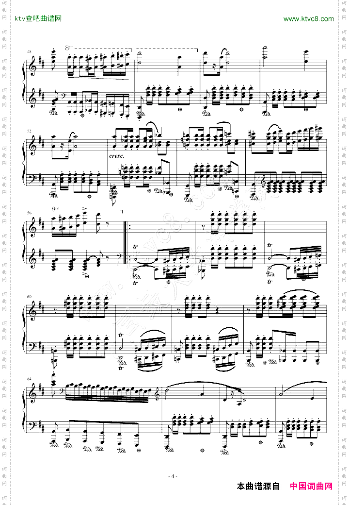 波兰军队舞曲-Op.40No.1