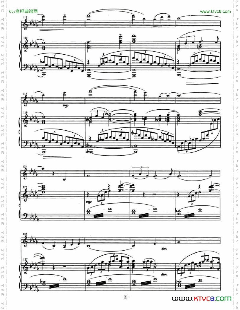 恋小提琴+钢琴伴奏