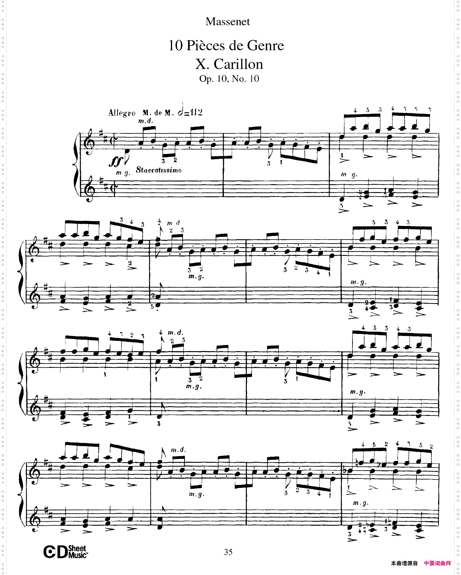 DixPiècesdeGenreOp.1010首个性小品·Ⅹ_Dix Pièces de Genre Op.1010首个性小品·Ⅹ