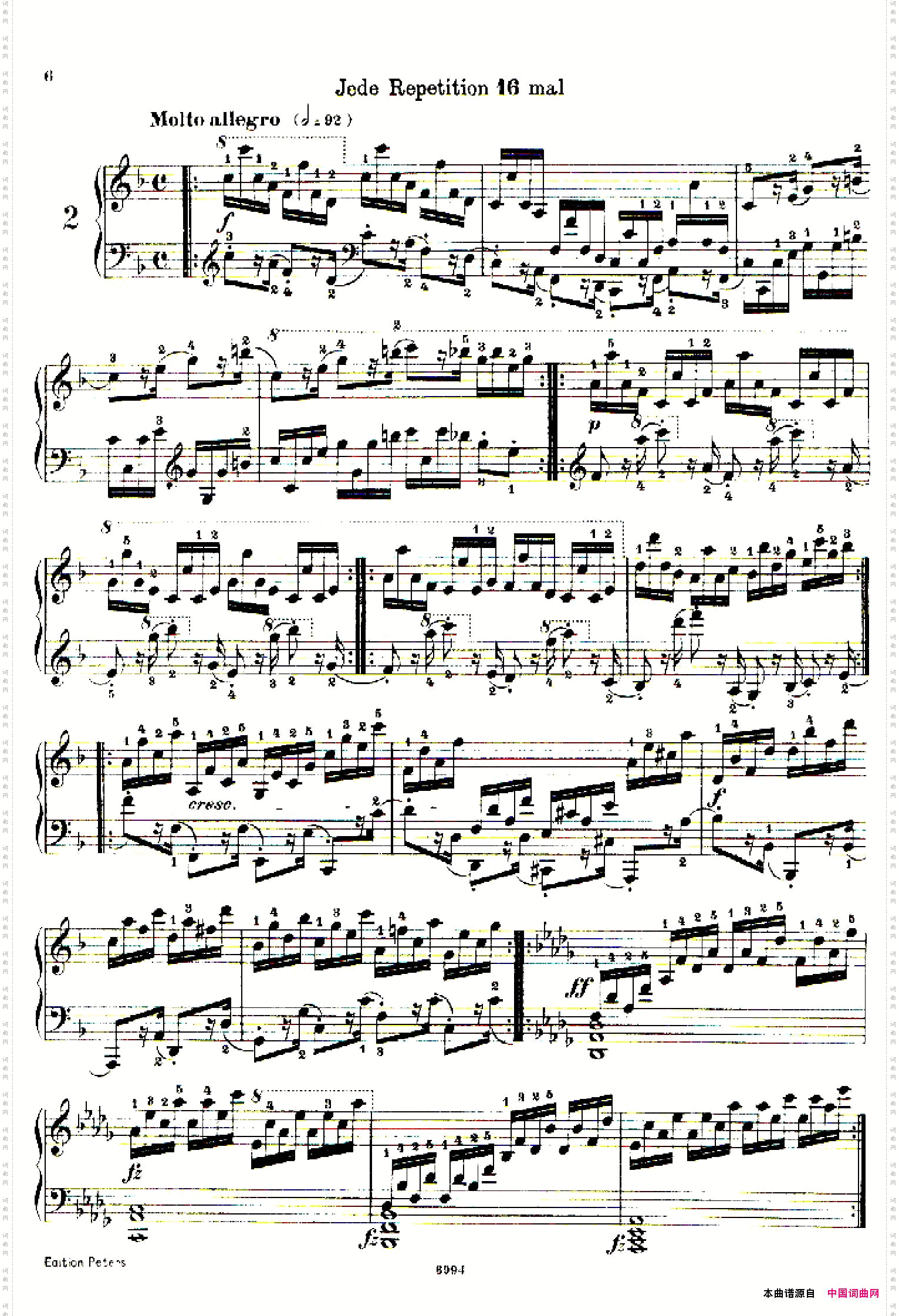 SchooloftheVirtuosoOp.36560首钢琴高级练习曲·2_School of the Virtuoso Op.36560首钢琴高级练习曲·2