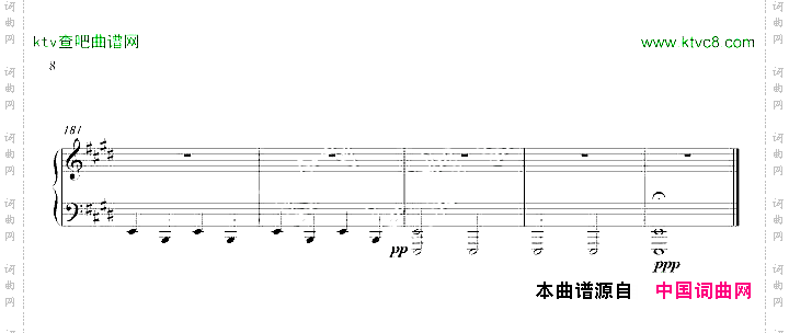 马勒第四交响曲第四乐章钢琴独奏