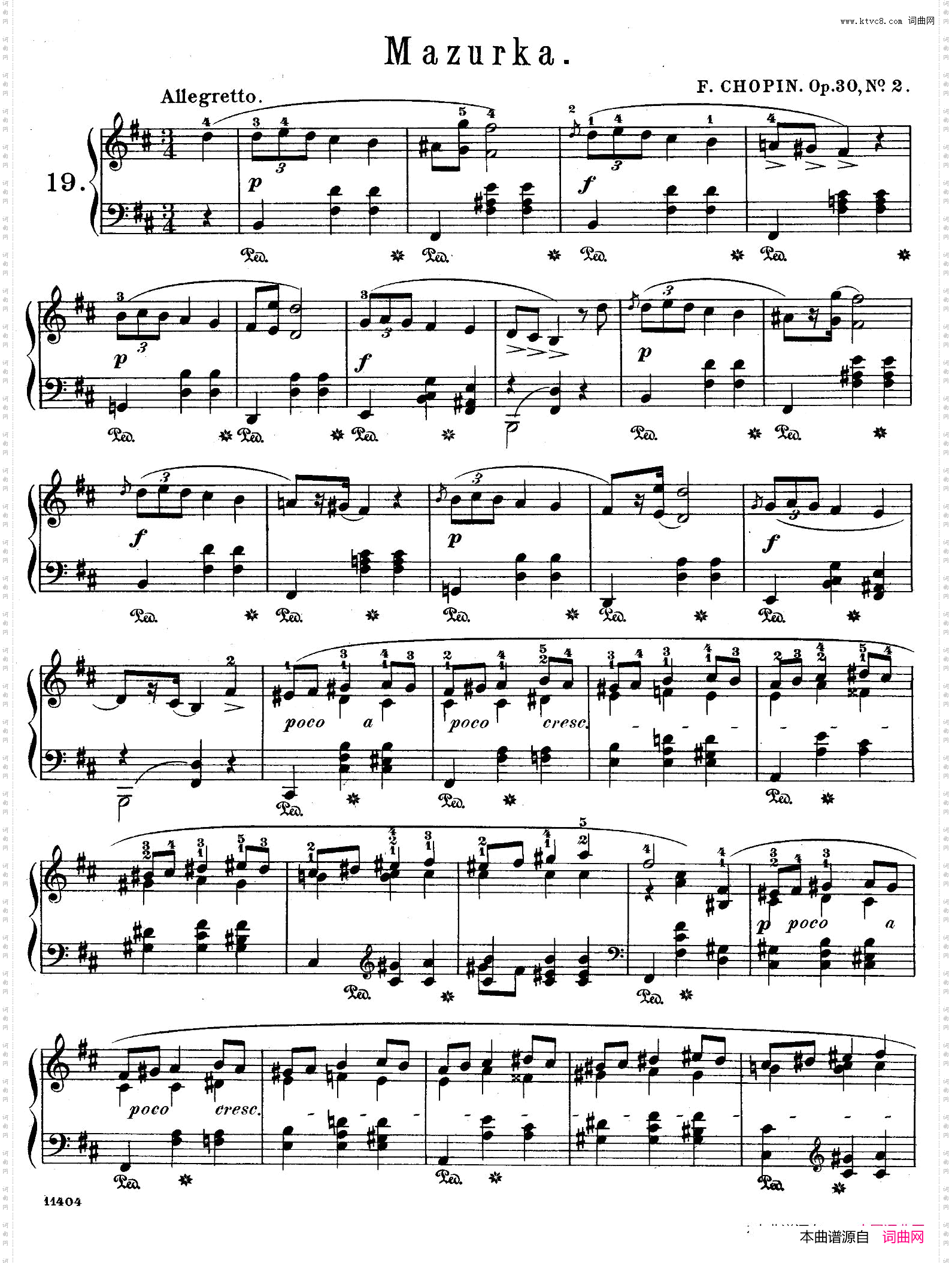 QuatreMazurkasOp.304首玛祖卡舞曲·2_Quatre Mazurkas Op.304首玛祖卡舞曲·2