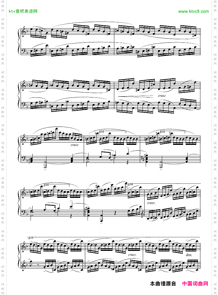 第八练习曲-EtudeOp.10-8