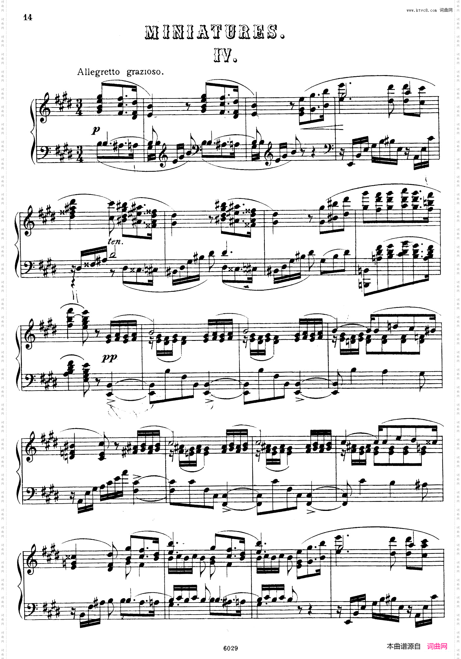 CinqueMiniaturesOp.285首小画像·4_Cinque Miniatures Op.285首小画像·4