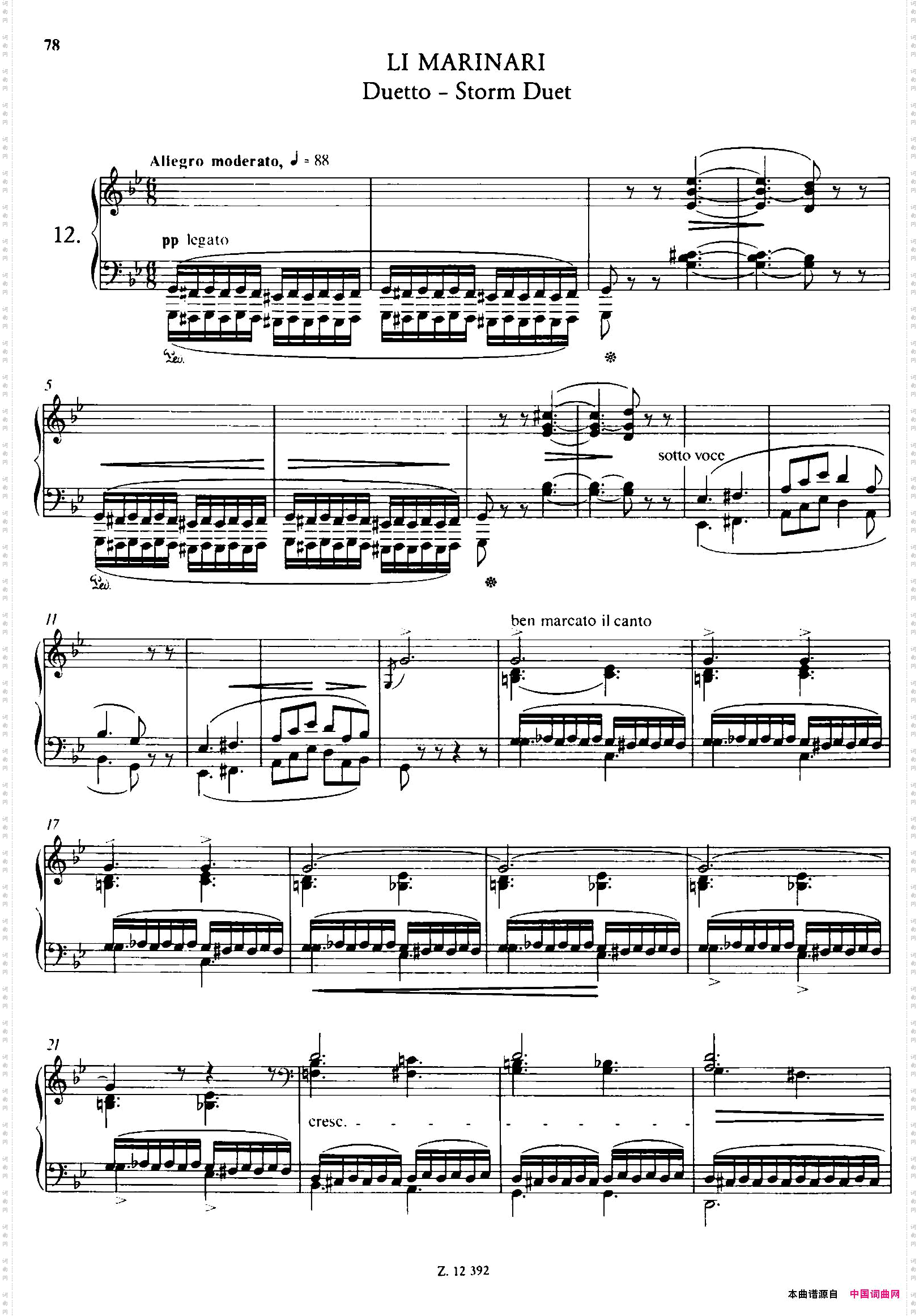 SoiréesMusicalesS.424《音乐晚会全12首》第12首_Soirées Musicales S.424《音乐晚会全12首》第12首