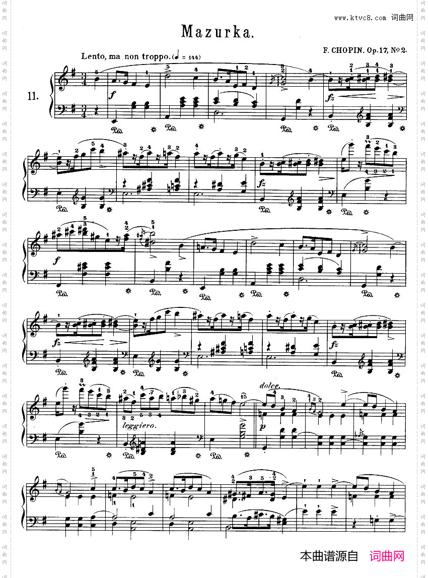 QuatreMazurkasOp.174首玛祖卡舞曲·2_Quatre Mazurkas Op.174首玛祖卡舞曲·2