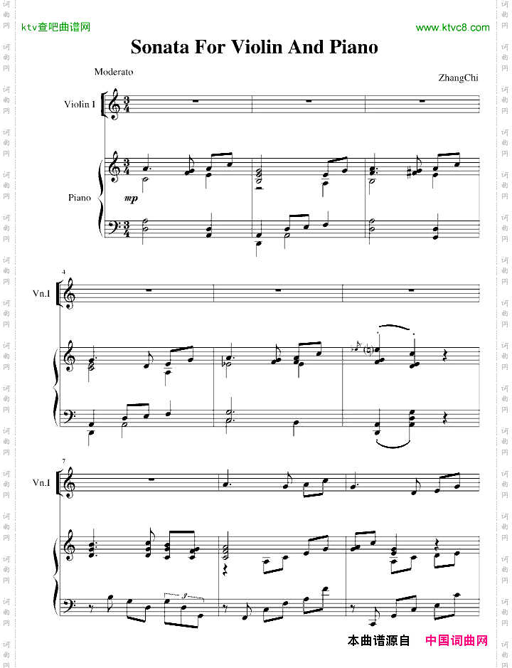 小提琴钢琴奏鸣曲