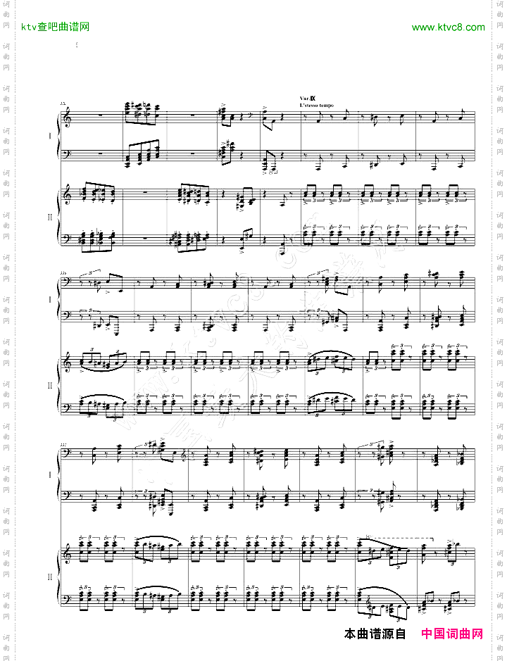 帕格尼尼主题狂想曲