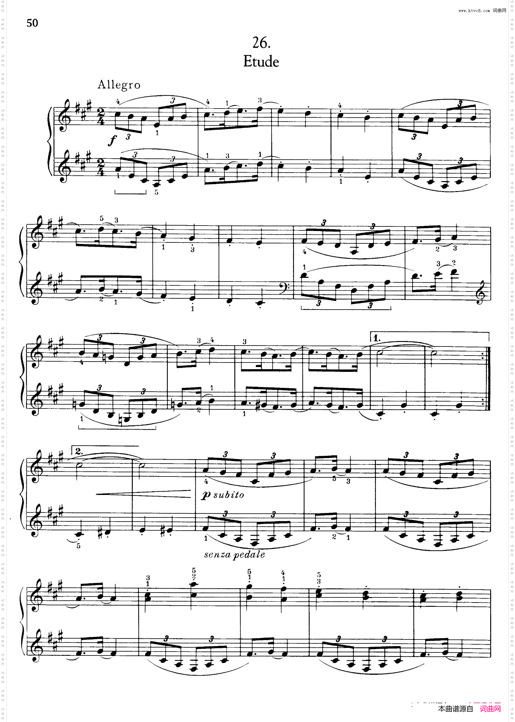 ThirtyPiecesForChildrenOp.2730首儿童钢琴曲26—30_Thirty Pieces For Children Op.2730首儿童钢琴曲 26—30