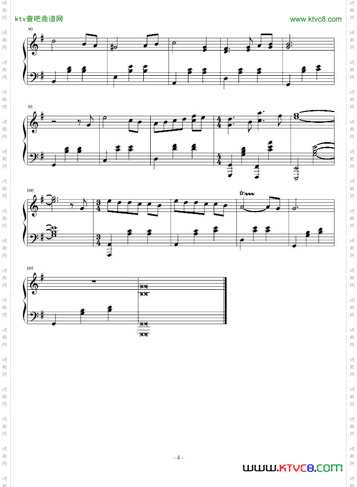 第一号圆舞曲改夜曲——情人离