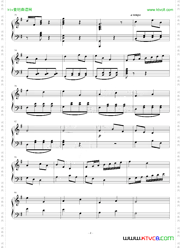 G大调古典回旋曲