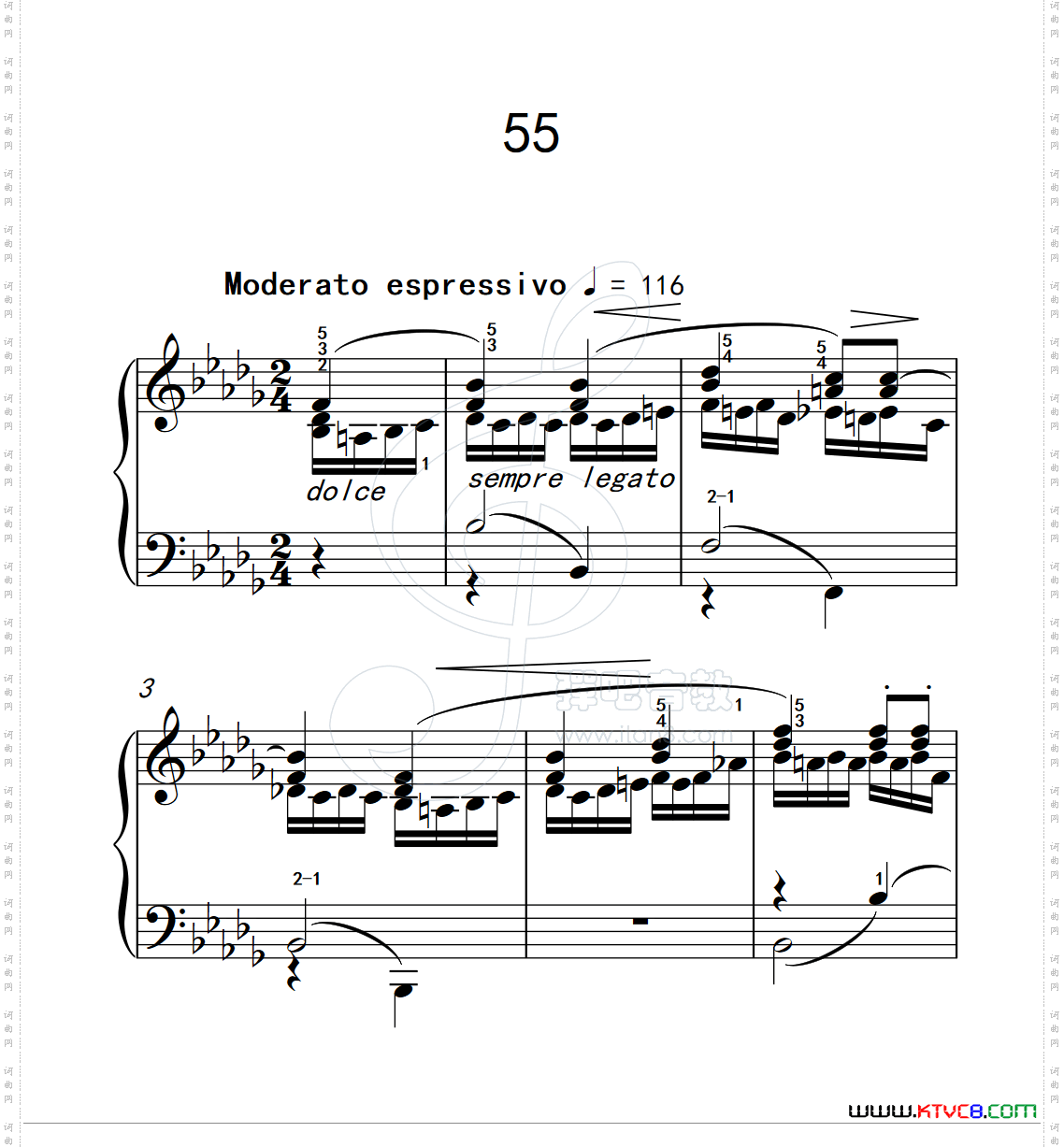 练习曲55克拉莫钢琴练习曲60首_练习曲 55克拉莫钢琴练习曲60首
