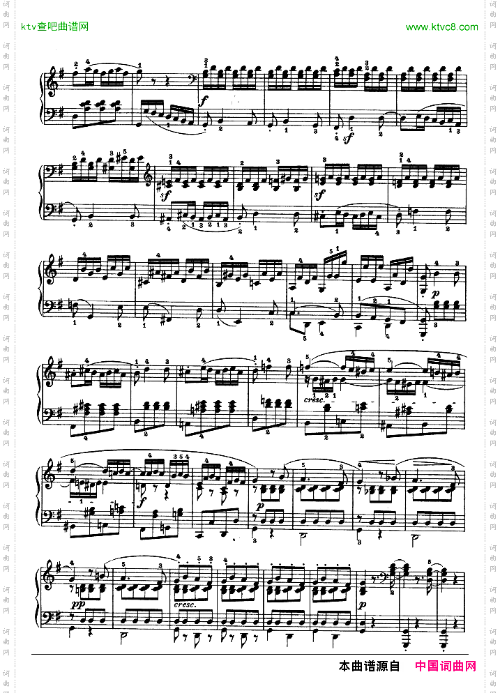 第十六钢琴奏鸣曲-Op.31No.1