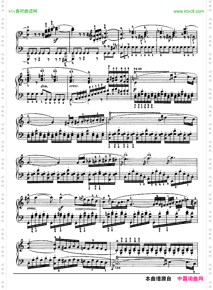 第十六钢琴奏鸣曲-Op.31No.1