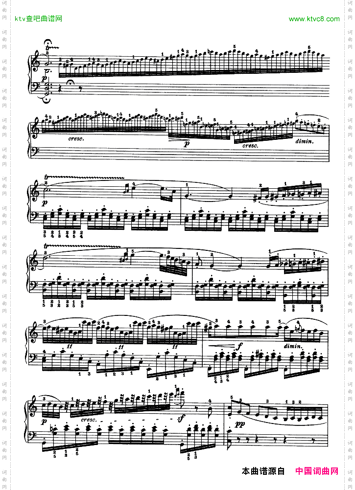 第十六钢琴奏鸣曲-Op.31No.1