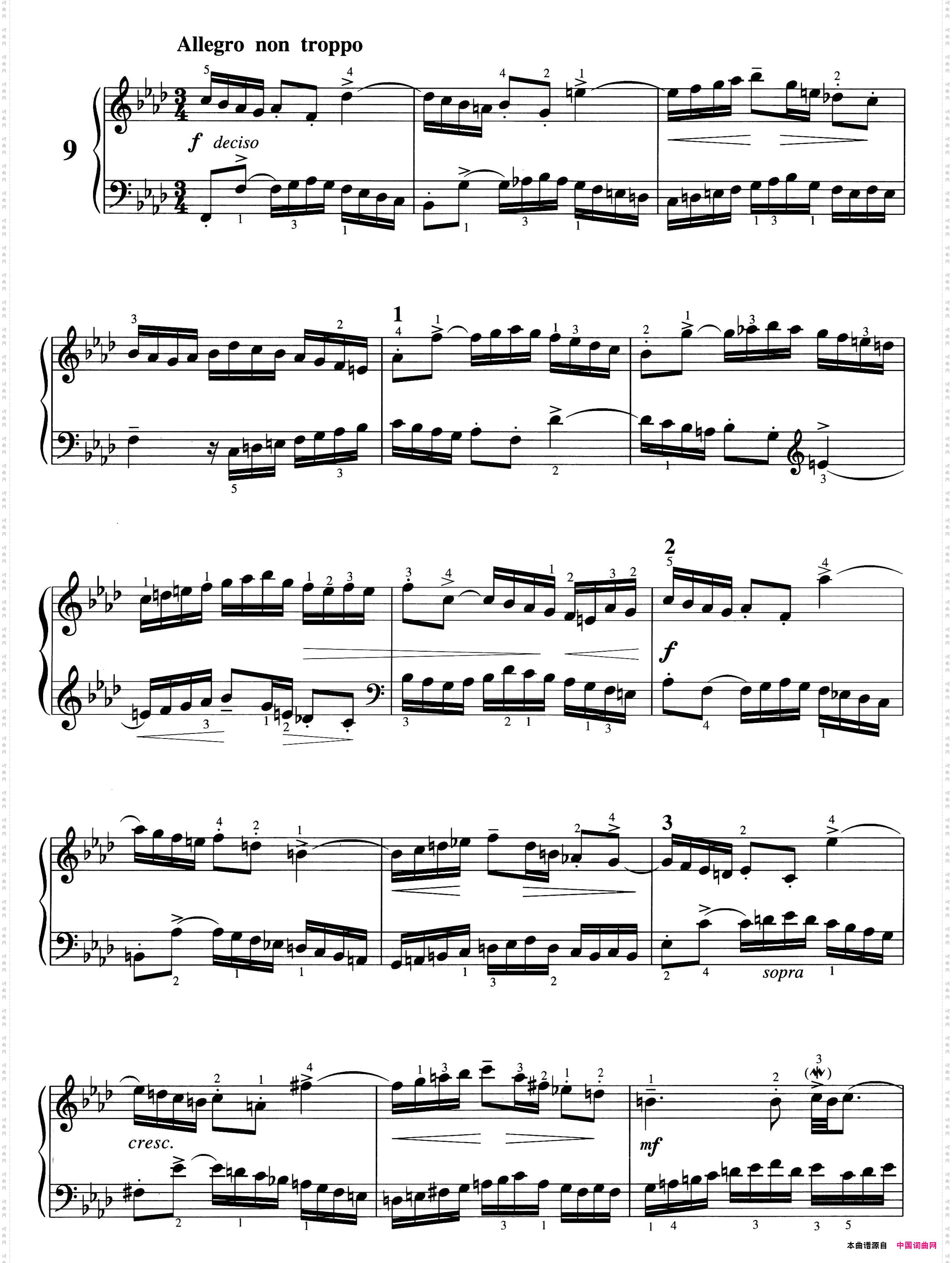 二部创意曲No.9人音2000.10首版_二部创意曲 No.9人音2000.10首版