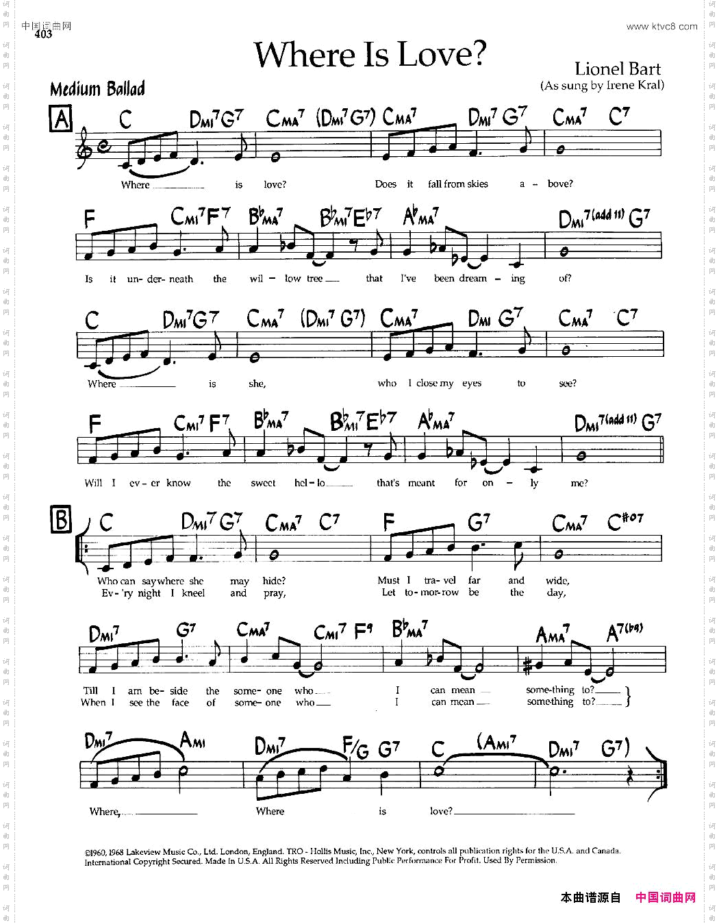 WhereIsLove_ 爵士钢琴曲