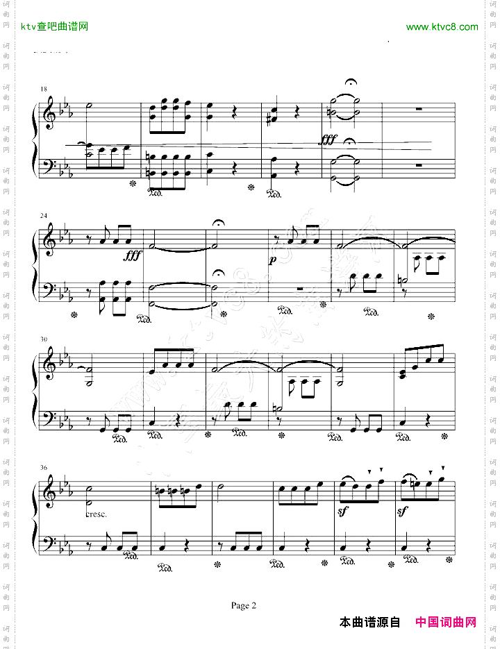 命运第一乐章钢琴独奏SymphonyFate.No.1