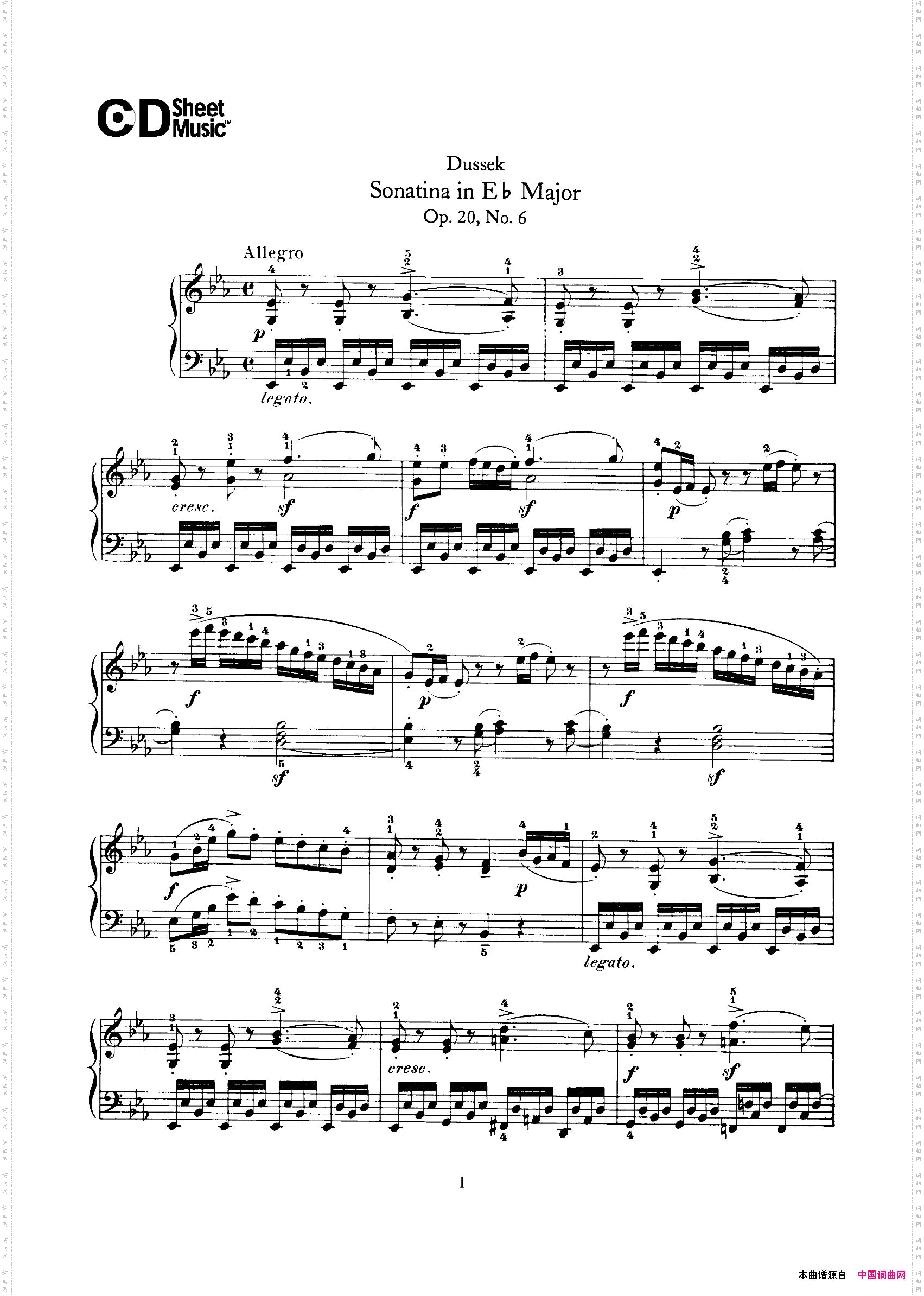 6SonatinesOp.206首钢琴小奏鸣曲-6_6 Sonatines Op.206首钢琴小奏鸣曲-6