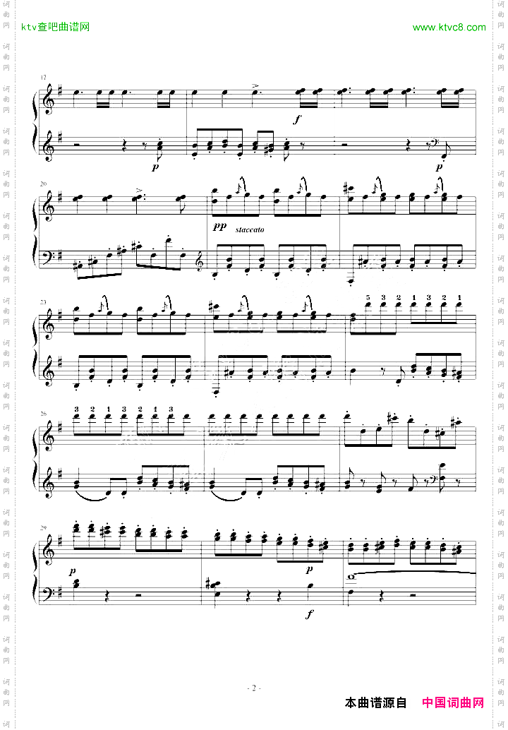 谐谑曲Op.16No.2
