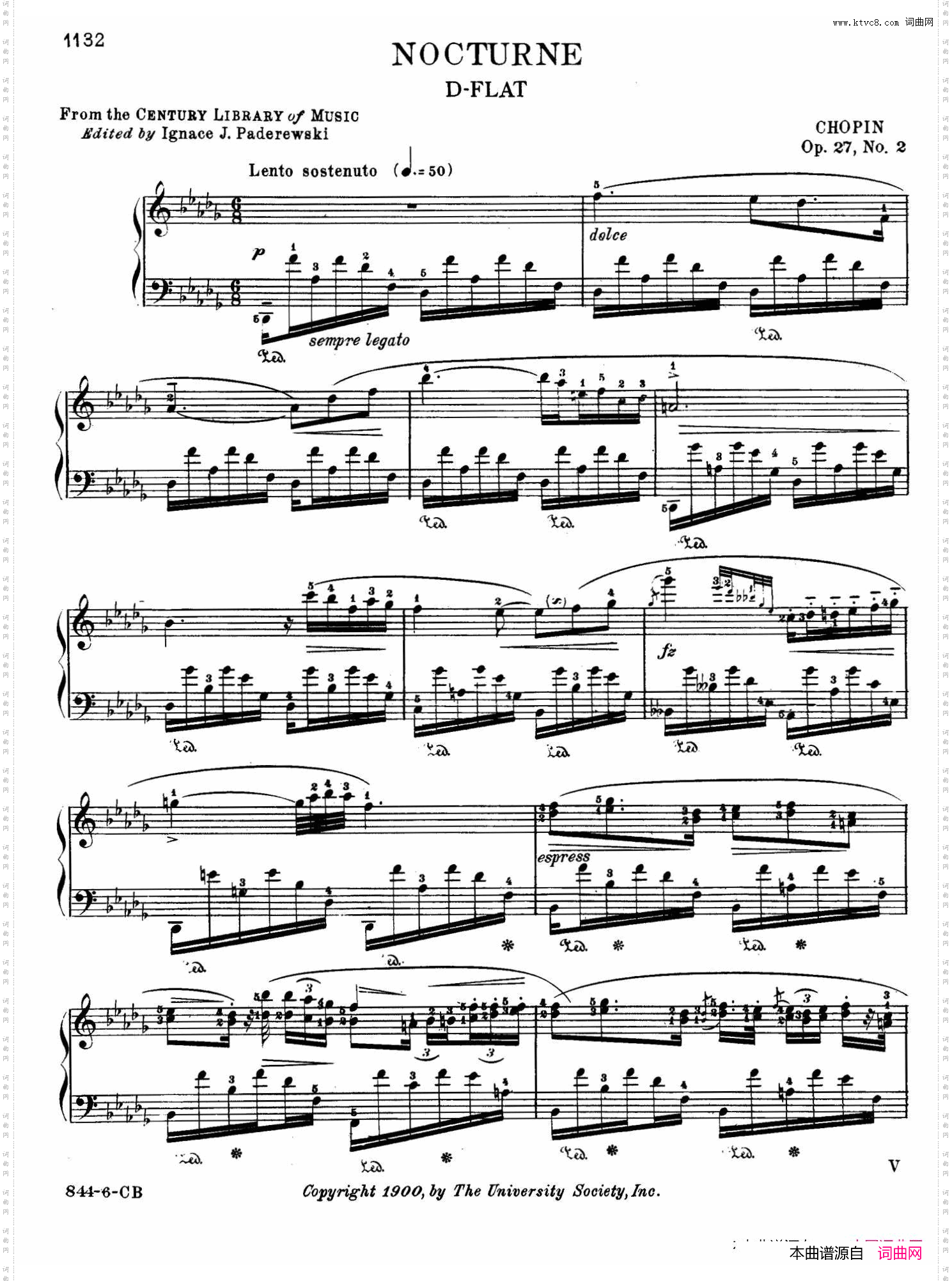 Deux Nocturnes Op·272首夜曲·2