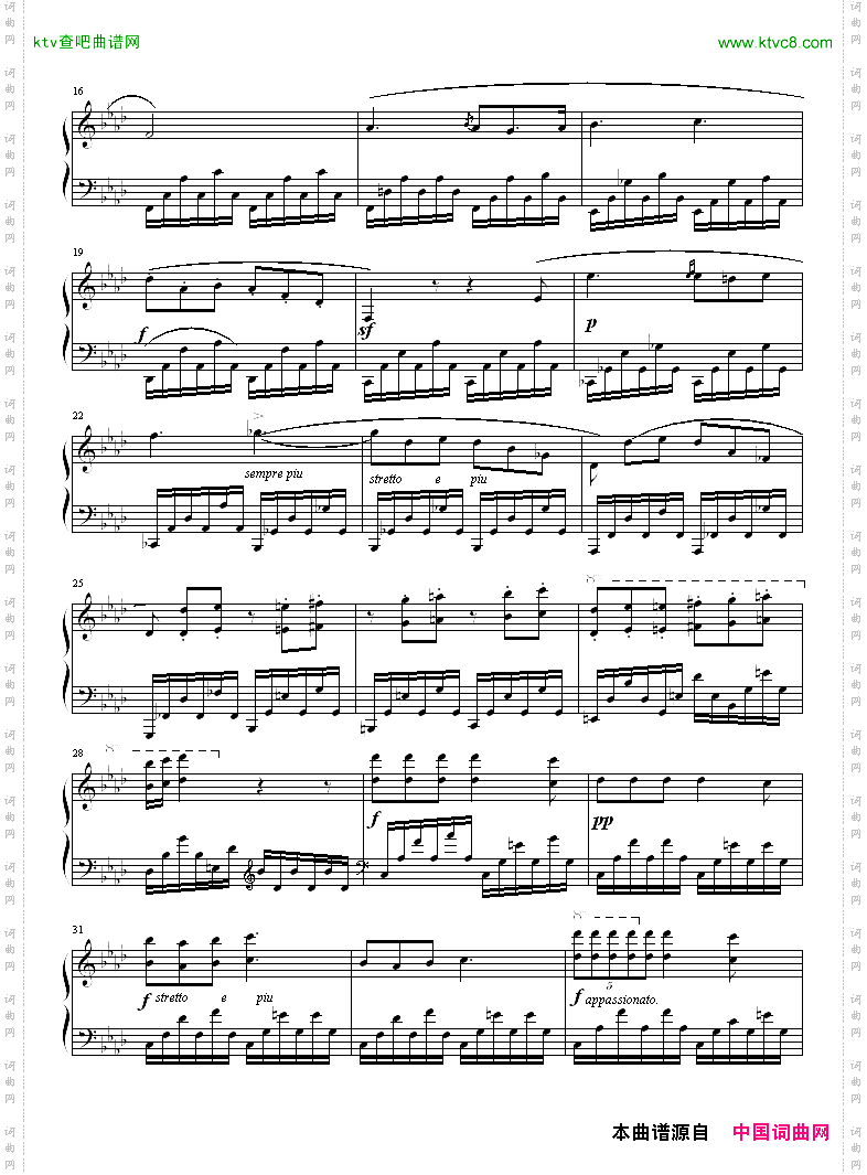 练习曲Op.10Nr.9