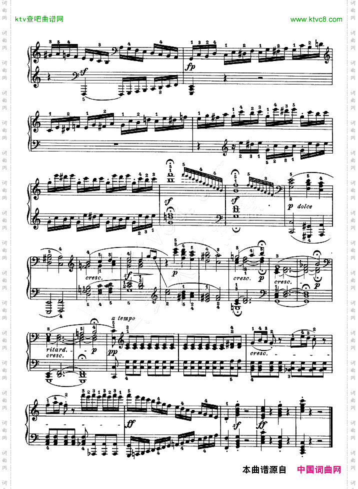 第二十一钢琴奏鸣曲-Op.53