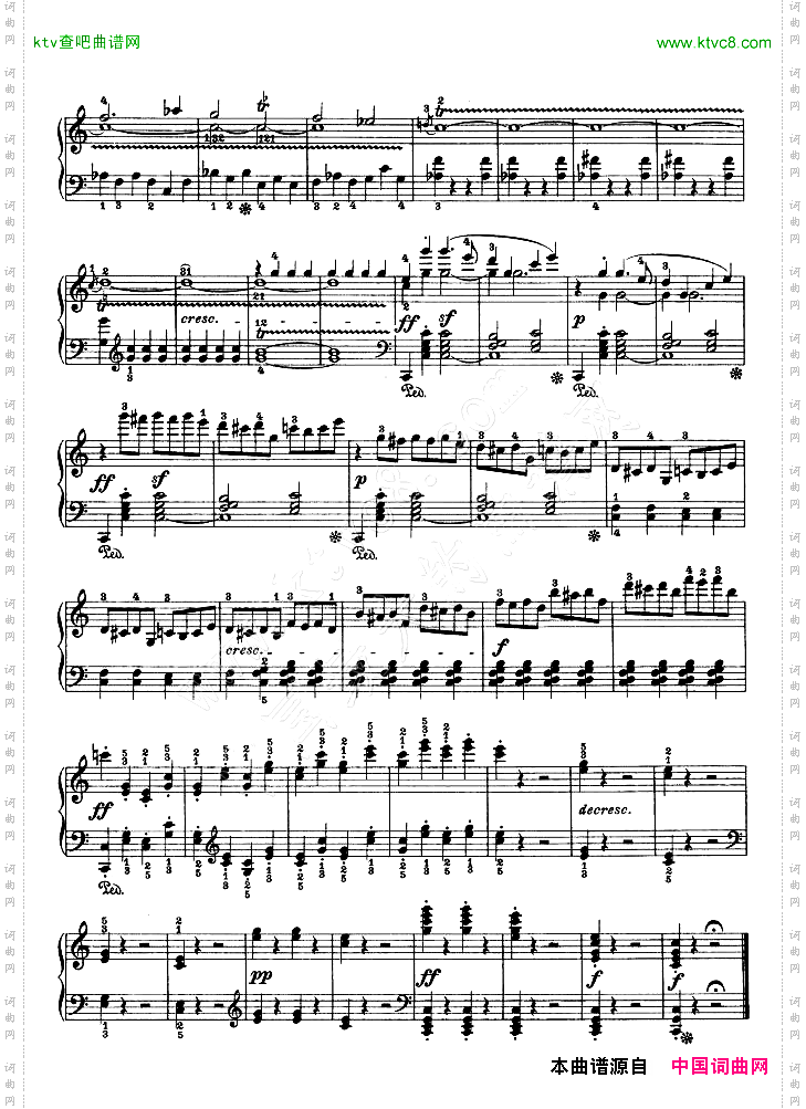 第二十一钢琴奏鸣曲-Op.53