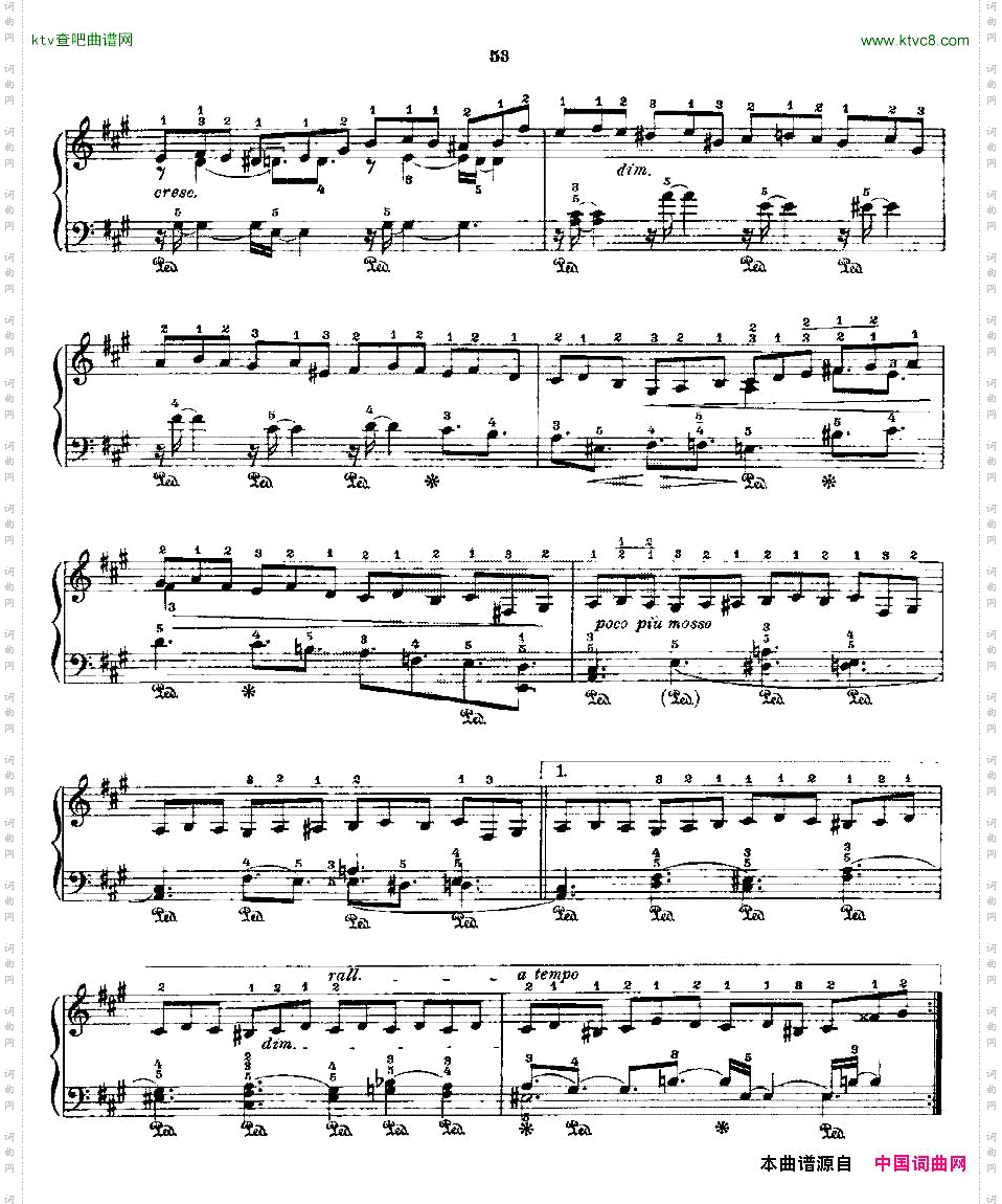 肖邦《练习曲》Fr.ChopinOp.25No2-4