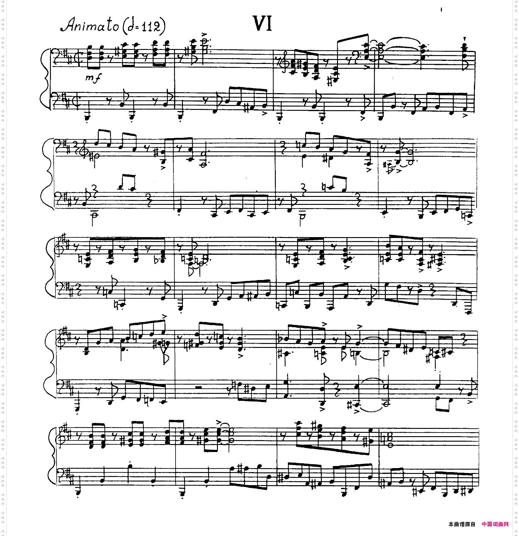 24PreludesOp·5324首前奏曲·Ⅵ_24 Preludes Op·5324首前奏曲· Ⅵ