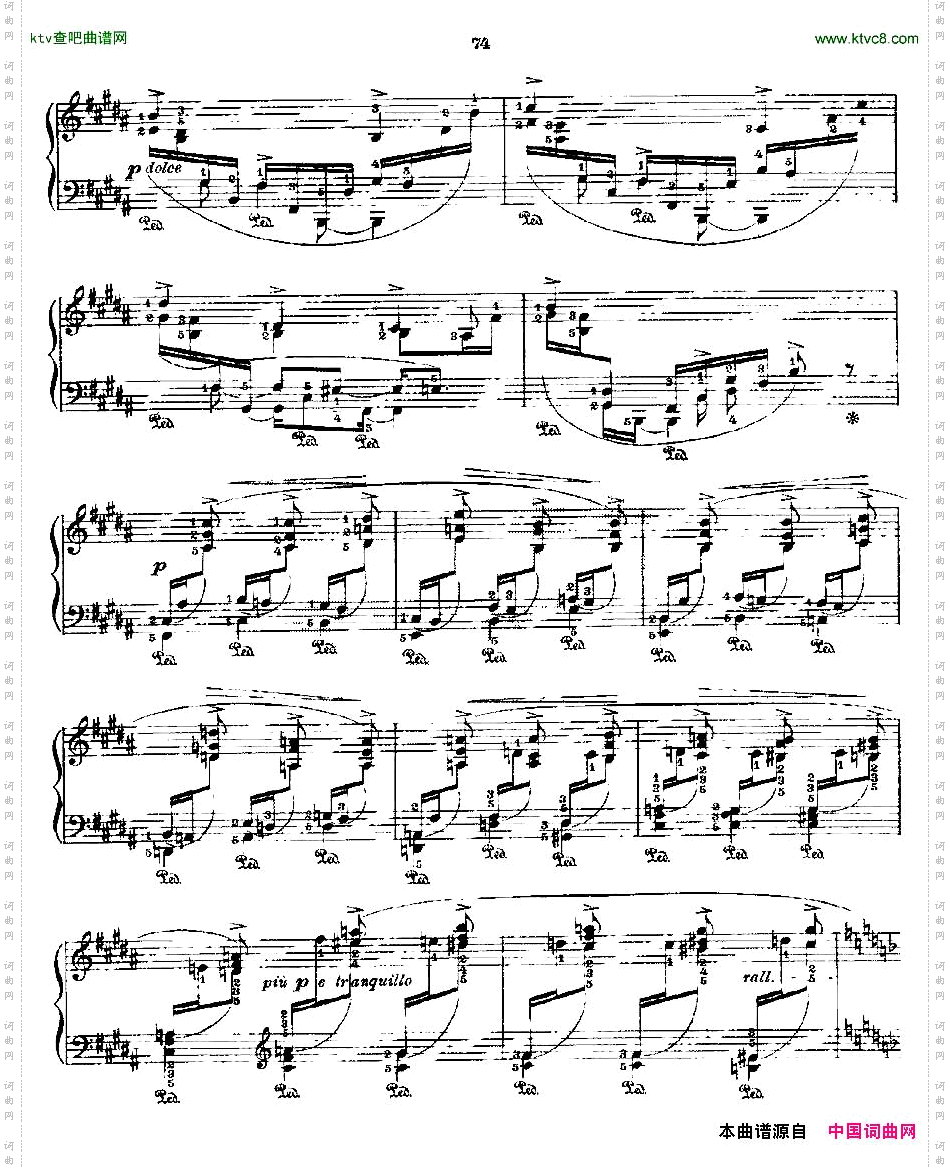 肖邦《练习曲》Fr.ChopinOp.25No3-2
